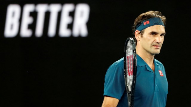 Roger Federer di babak pertama Australia Terbuka 2019. (Foto: REUTERS/Kim Kyung-Hoon TPX IMAGES OF THE DAY)