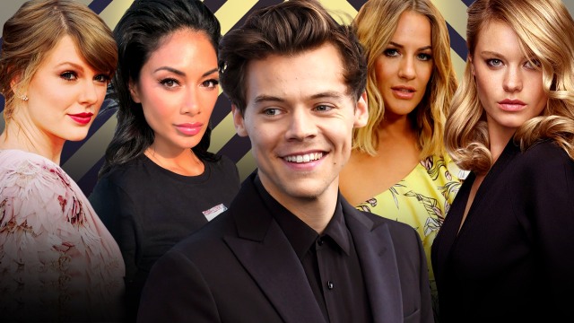 Harry Styles dan sederet wanita yang lebih tua darinya (Foto: Infografik Basith Subastian/kumparan)