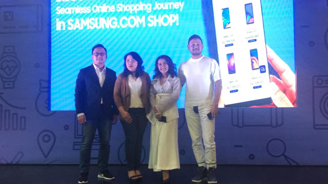 Peluncuran situs belanja online Samsung.com. (Foto: Astrid Rahadiani/kumparan)