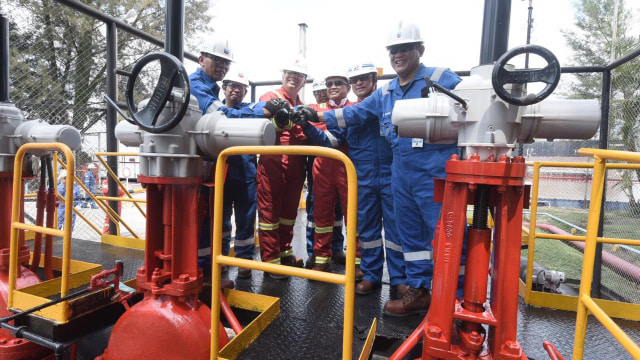 Pertamina Lifting Perdana Minyak Mentah Chevron di Blok Rokan. Foto: Dok. Pertamina