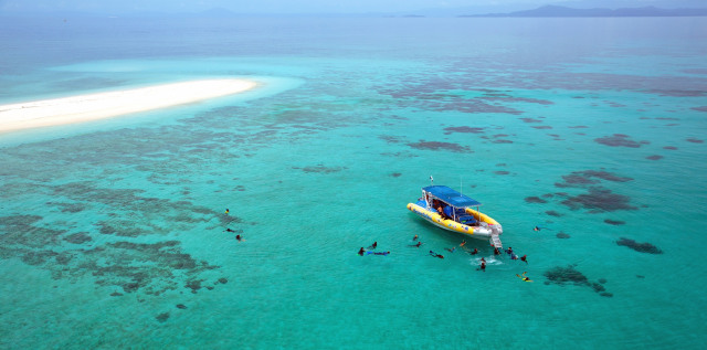 The Great Barrier Reef, Queensland.  (Foto: Tourism Australia)