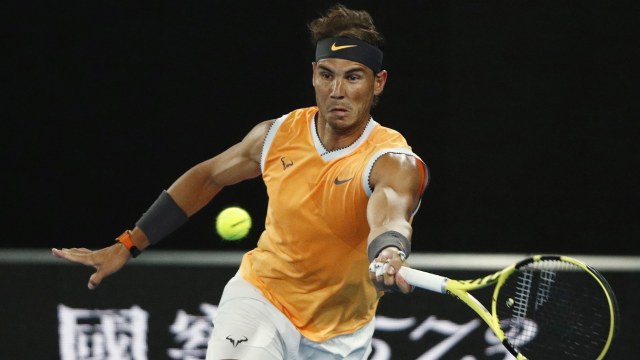 Rafael Nadal di Australia Terbuka 2019. (Foto: Reuters/ Edgar Su)