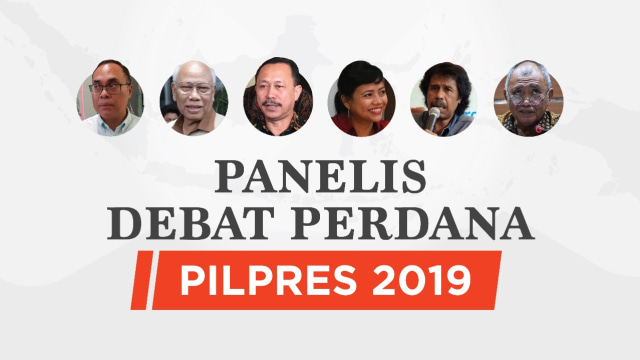 Panelis debat perdana. (Foto: kumparan)