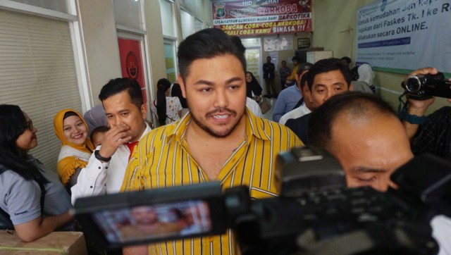 Ivan Gunawan di Polres Jakarta Barat terkait penangkapan asistennya, AJA, Jakarta, Kamis (17/1/2019). (Foto: Irfan Adi Saputra/kumparan)