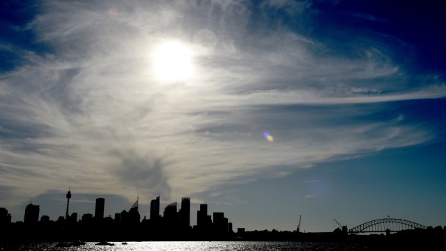 Ilustrasi gelombang panas di Australia. (Foto: AFP/PETER PARKS)