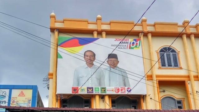 Posko TKD Jokowi-Ma'ruf Aceh.  (Foto: Zuhri Novianda/kumparan)