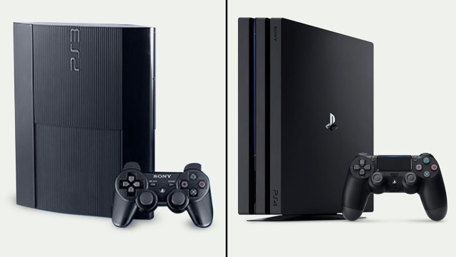 Membandingkan PlayStation 3 dan PlayStation 4 Pro. (Foto: PlayStation)
