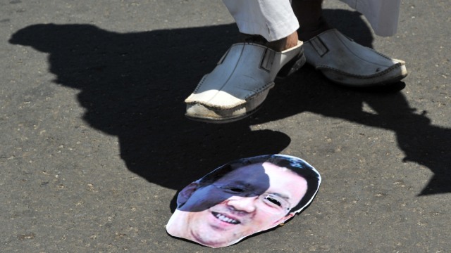 Demo anti Ahok pada September 2014. (Foto: AFP/ADEK BERRY)