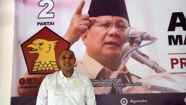 Direktur Bidang Relawan Badan Pemenangan Daerah Prabowo Sandi Provinsi Bali Fabian Cornelis. (Foto: Denita BR Matondang/kumparan)