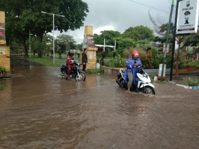 Banjir dan Pohon Tumbang Landa Wonorejo, Jalur Pasuruan-Malang Lumpuh (1)