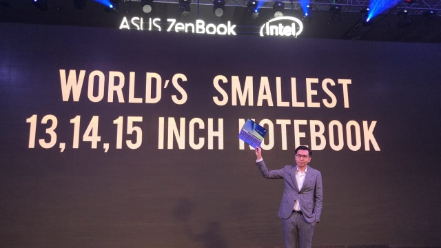 Peluncuran Asus ZenBook 13, 14, dan 15 inci. (Foto: Bianda Ludwianto/kumparan)