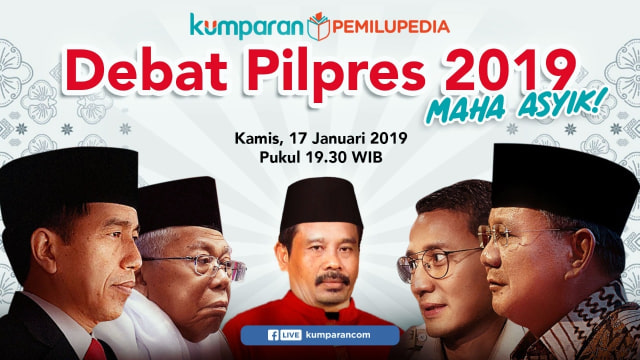Debat Pilpres 2019 Maha Asyik (COVER)
