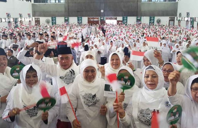 JKSN Dideklarasikan di Wonosobo, Khofifah Serukan Pilih Jokowi-Ma'ruf