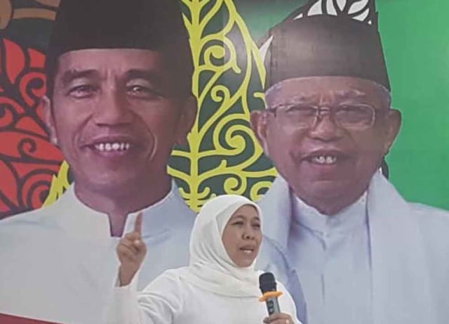 JKSN Dideklarasikan di Wonosobo, Khofifah Serukan Pilih Jokowi-Ma'ruf (1)