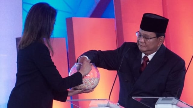 Calon Presiden dan Wakil Presiden nomor urut 02, Prabowo. (Foto: Jamal Ramadhan/kumparan)