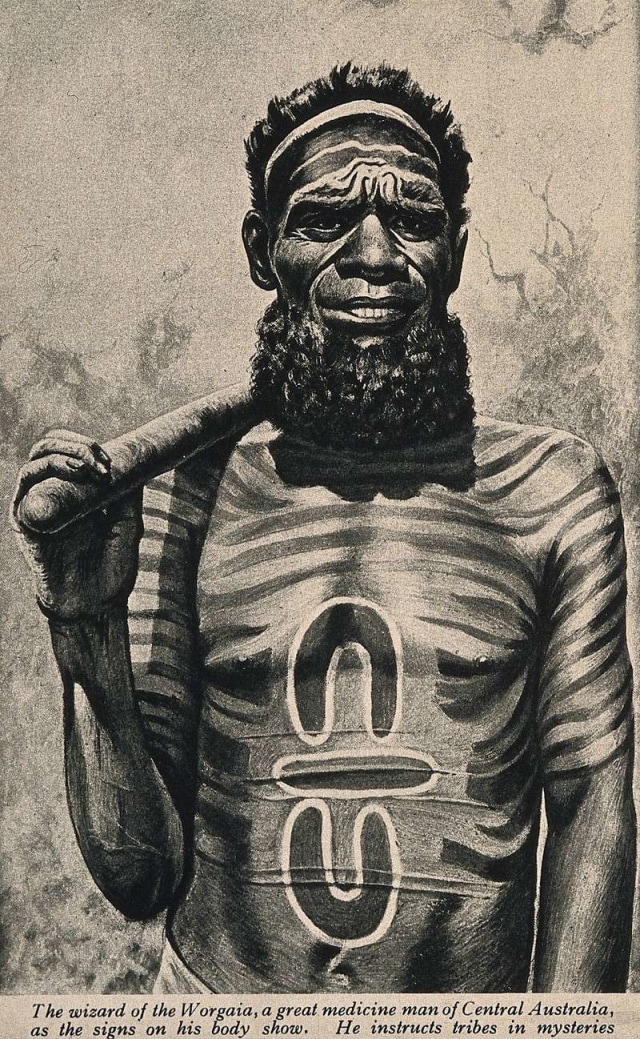Suku tribal di Australia (Foto: Wellcome Collection/Public Domain)