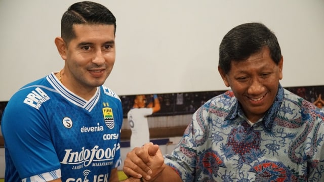 Persib Lepas Patrich Wanggai, Vizcarra Tiba di Bandung