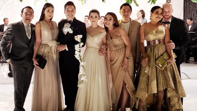 Edric Tjandra menikah. (Foto: Instagram/@melaney_ricardo)