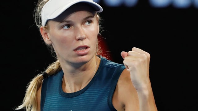 Caroline Wozniacki kalah di babak ketiga Australia Terbuka 2019. (Foto:  REUTERS/Aly Song)