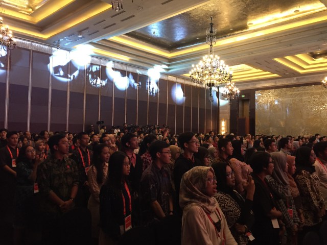 Indonesia Millennial Summit 2019 (Foto: Agaton Kenshanahan/kumparan)