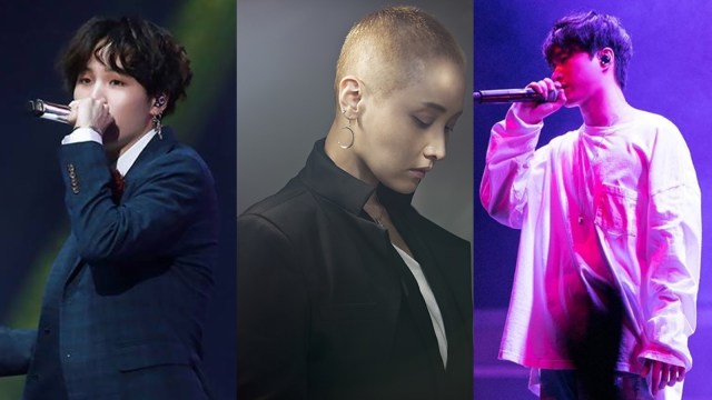 Lee Sora, Suga BTS, dan Tablo Berkolaborasi dalam Lagu Song Request (Foto: Berbagai sumber)