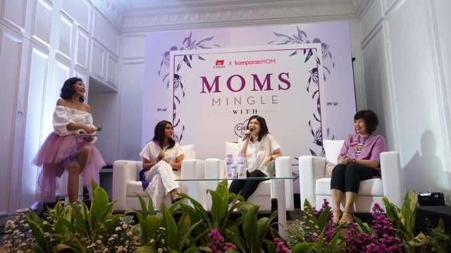 Keseruan acara Moms Mingle di Harlequin Bistro, Kemang, Jakarta Selatan. (Foto: Helmi Afandi/kumparan)