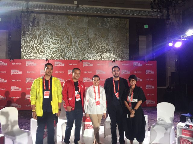 Politisi muda di Indonesia Millennial Summit 2019 (Foto: Agaton Kenshanahan/kumparan)
