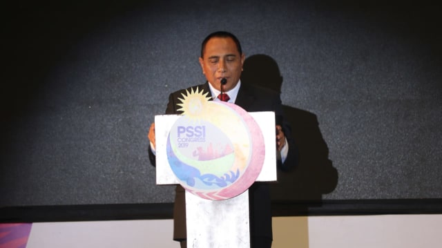 Edy Rahmayadi di Kongres PSSI 2019 (Foto: Alan Kusuma/kumparan)