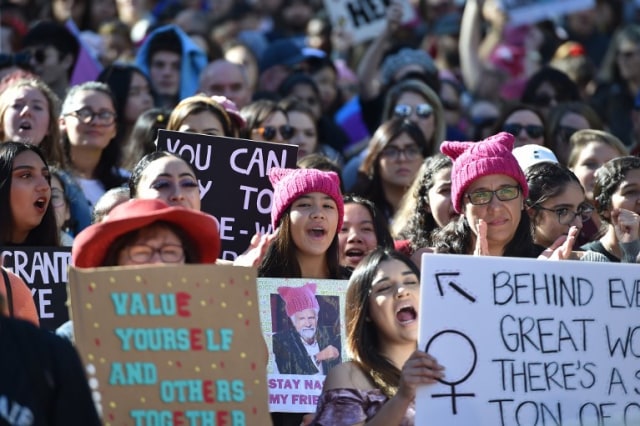 Women's March 2019. (Foto: Robyn Beck/ AFP)