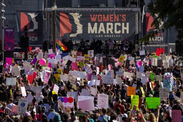 Women's March 2019. (Foto: David McNew/ AFP)