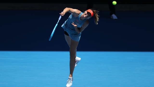 Maria Sharapova di babak keempat Australia Terbuka 2019. (Foto:  REUTERS/Lucy Nicholson)