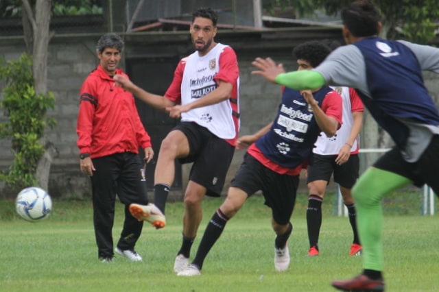 Para pemain di Liga 1 sudha mulai melakukan latihan seperti para pemain Bali United ini (Dok.kanalbali)