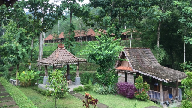 Suasana di Balai Ekonomi Desa Kenalan (Balkondes Kenalan). (Foto: Elsa Toruan/kumparan)