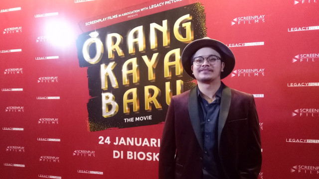 Derby Romero di press screening dan gala premiere 'Orang Kaya Baru' di Plaza Senayan, Jakarta, Senin (21/1). (Foto: DN. Mustika Sari/kumparan)