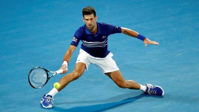 Novak Djokovic tembus perempat final Australia Terbuka 2019. (Foto: REUTERS/Edgar Su)