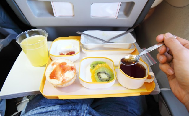 Ilustrasi Makanan di Pesawat Foto: Shutter Stock
