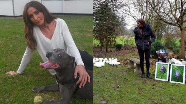 Sasha, wanita asal Inggris habiskan Rp 77 juta untuk biaya pemakaman anjingnya (Foto: Metro)