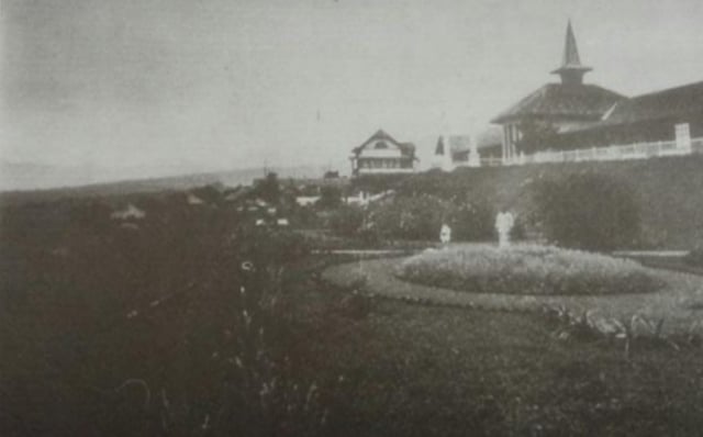Hotel Ngamplang di Garut (1917-1942). (Foto: Dok. Buku 'Garut Kota Intan' karya Kunto Sofianto)