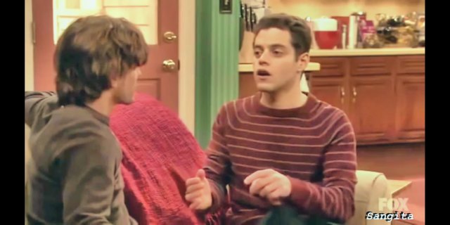 Rami Malek di War at Home (Foto: YouTube @2009sangita)