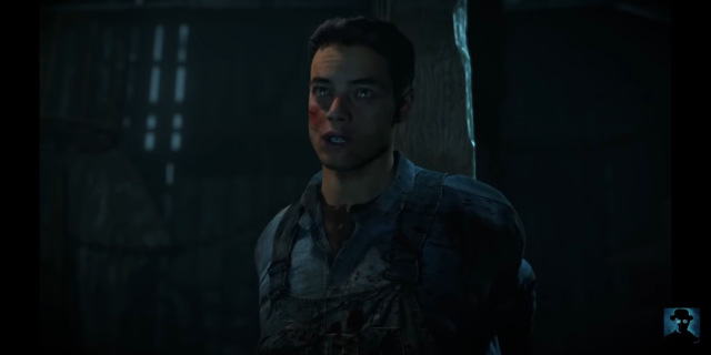 Rami Malek di Until Dawn (Foto: YouTube @baboska)