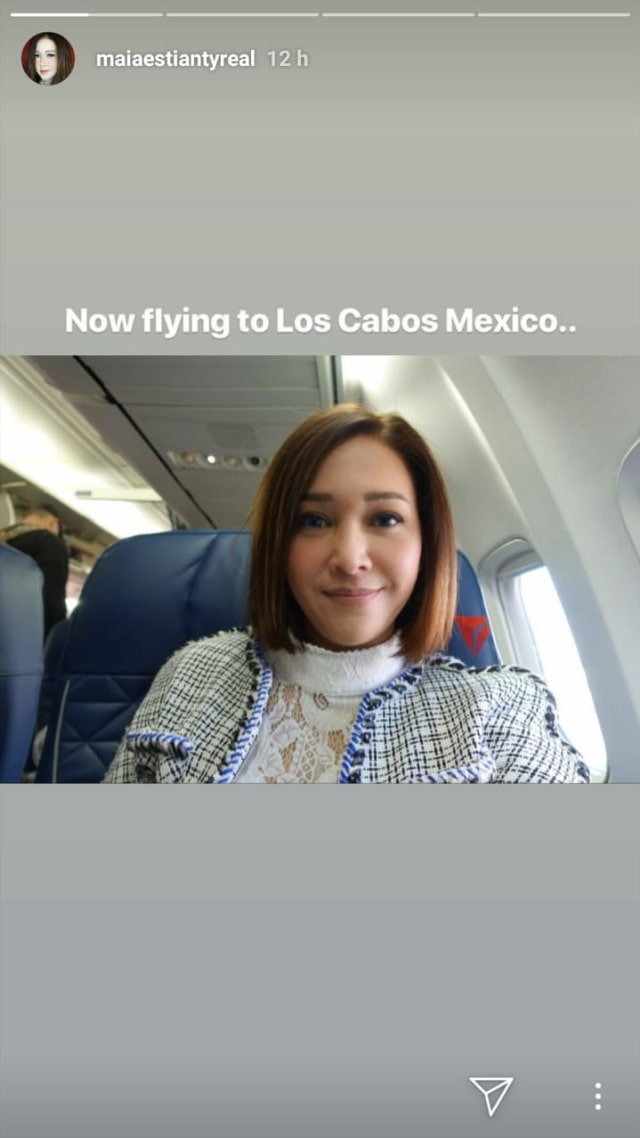 5 Potret Maia Estianty dan Suami Liburan ke California dan Mexico (4)