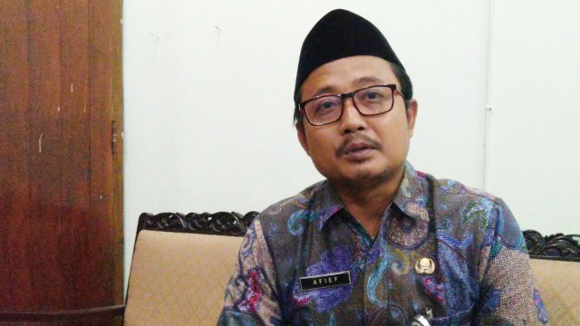 Kasubag Humas Kantor Wilayah Kementerian Agama Jawa Tengah, M Afief Mundjir. (Foto: Afiati Tsalitsati/kumparan)