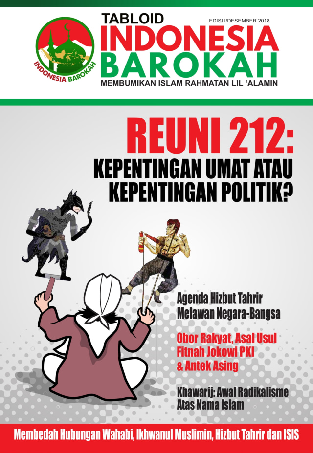 Tabloid Indonesia Barokah. (Foto: Dok. Indonesia Baroka)