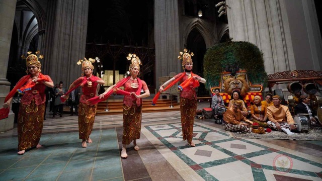 Pertunjukkan gamelan Indonesia pukau publik Amerika Serikat (Foto: Dok. KBRI Washington)