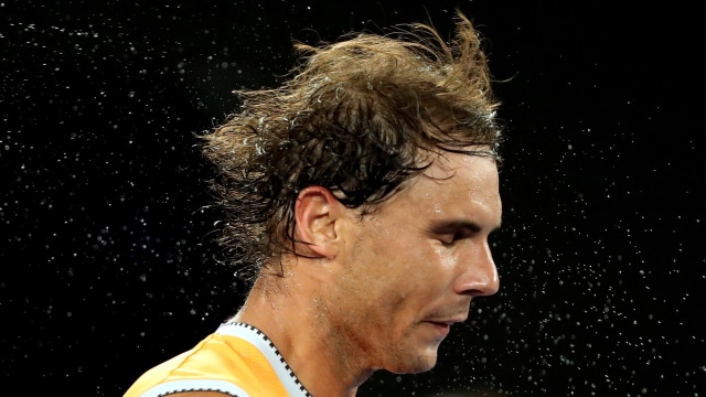 Rafael Nadal tembus final Australia Terbuka 2019. (Foto: REUTERS/Lucy Nicholson)