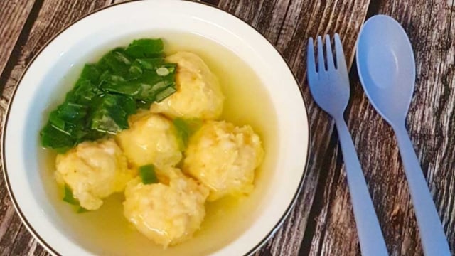 Bakso Udang Kuah Mpasi 12 M Kumparan Com