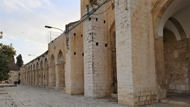 Perjalanan ke Yerusalem, melihat Masjid Al Aqsa. (Foto: Zulfikar/kumparan)