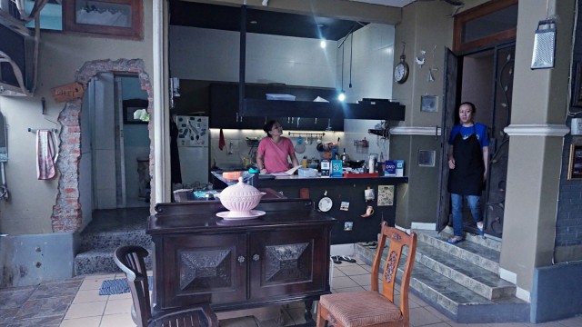 Dapur House of Tea di Jalan Poncol, Cilandak. (Foto: Matheus Marsely/kumparan)