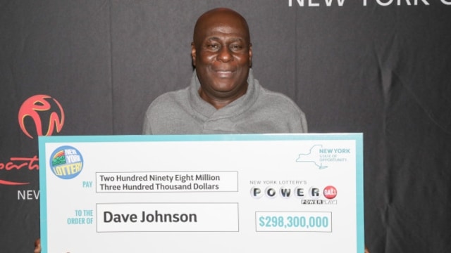 Pemenang Lotre, Dave Johnson (Foto: Dok. New York Post)