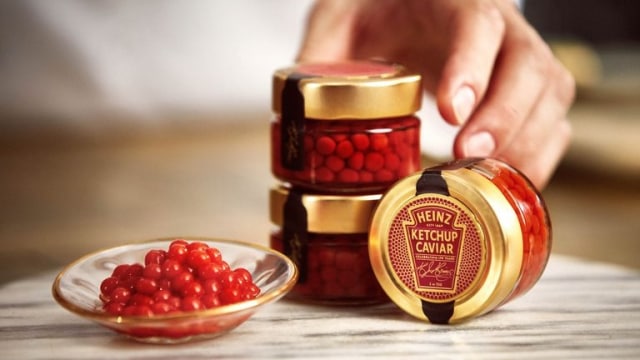 Tomato Ketchup Caviar (Foto: Dok. Heinz)